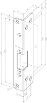 Illustration DIN gauche – DIN droite en miroir