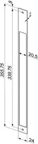 Technical drawing Distance plate Z65-31B35----01