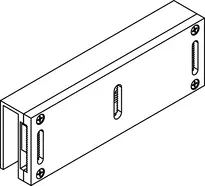 Image produit Sabot pour porte en verre MAGAC-U-1200---