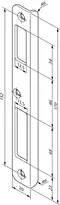 Têtière angulaire modèle Z09XSBL-01