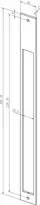 Technical drawing Distance plate Z65-30A35----01