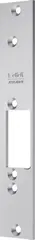 Flat strike plate for fire protection 03035