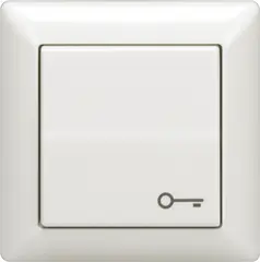 Push-button Jung 533 U, incl. frame and rocker switch