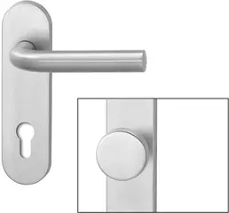 Garniture coupe-feu pour portes pleines