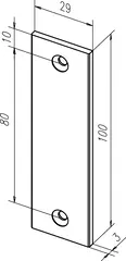 Sliding piece