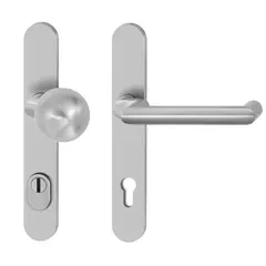 Garniture de sécurité pour portes à profil étroit