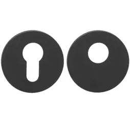 Pair of rosettes Black Line