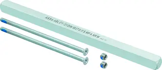 Mounting set wide style short plate