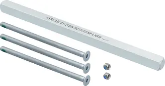 Mounting set wide style long plate