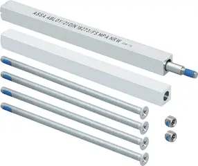Mounting set round rose