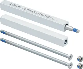 Mounting set wide style short plate