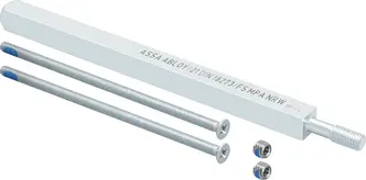 Mounting set wide style short plate