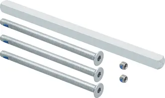 Mounting set wide style long plate