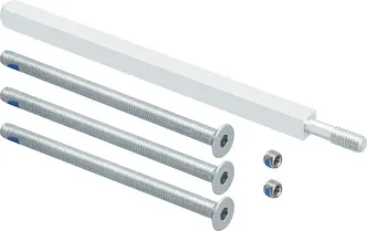 Mounting set wide style long plate