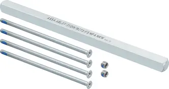 Mounting set round rose