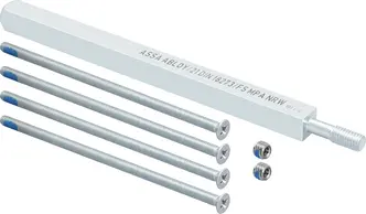 Mounting set round rose