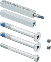 Mounting set narrow style long plate