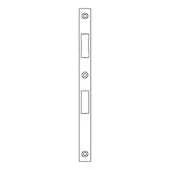 Strike plates, narrow style