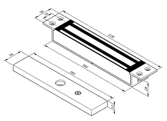 Mini-ventouses 600 LBS