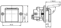 Technische Zeichnung 2 Wechselkernmodul NE34
