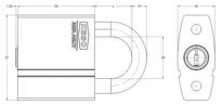 Dessin technique Cadenas CH_KESO__2.043_neu_ch
