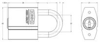 Dessin technique Cadenas CH_KESO__2.J37_neu_ch