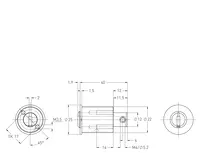 Technische Zeichnung Schalterzylinder CH_KESO__6._33_neu_ch