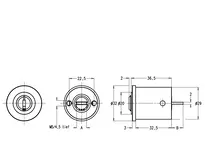 Technische Zeichnung Schalterzylinder CH_KESO__6._52.1_neu_ch