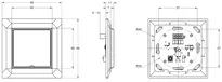 Dessin technique Lecteur Integra CH_KESO_K.612_Feller_neu_ch