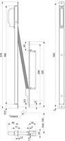 Technical drawing Lead cover 20-pins 14471706