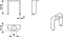 Technical drawing Reinforcement set wood 12171043