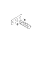 Dessin technique 1 Kit de renfort 50090 pour 50590/51590 Verrouillage du vantail fixe 11408081