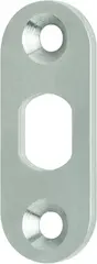 Flat striking plate for top locking 1729