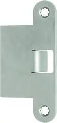 Flanged striking plate for top locking 1728