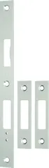 Flat striking plate set