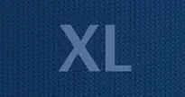 Surcharge, blue fabric XL 330 mm draw out length