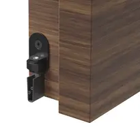 Planet Pivot-Modul «gefälzt» schwarz, eingebaut