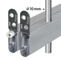 Planet ZA für 2-flügelige Türen mit Verriegelungsstange 10 mm, ideal für RC 2 und RC 3