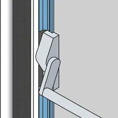 Panic fitting solution
