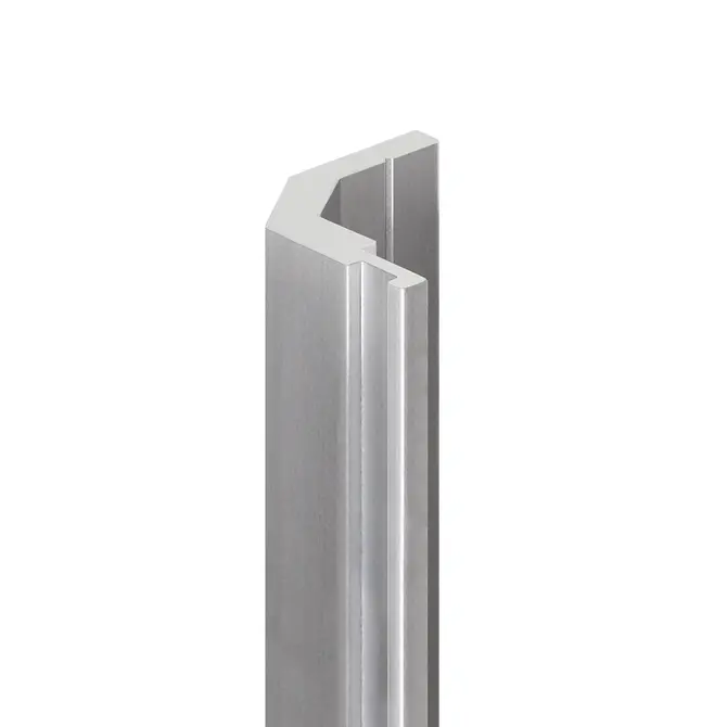 Mounting profile LP1, for doors with panic hardware