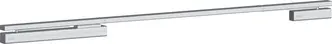 Security door closer, double-leaf