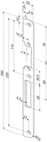DIN right shown, DIN left mirror-inverted