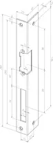 Left handed shown in diagram - Right handed is the reverse