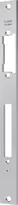 Product image Flat strike plate no. 712 sbl712