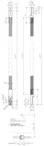 Technical drawing Lead cover 10312-21 10312-21-----00