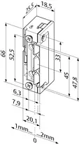 Technical drawing Dummy component 118E.13------00