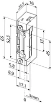 Technical drawing Dummy component 118E340------00