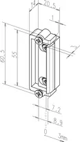 Technische Zeichnung Austauschstück 1410---------00