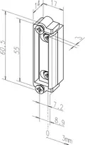 Technical drawing Dummy component 1410-14------00