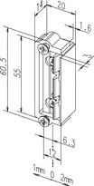 Technical drawing Dummy component 1410-20------00